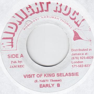 visit of king selassie early b lyrics